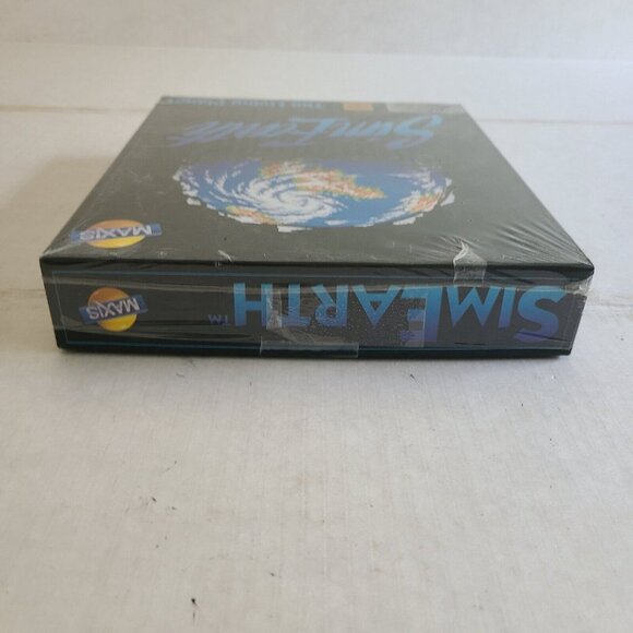 PC Game Maxis Sim Earth The Living Planet IBM PC 1990 Big Box 3.5 & 5.25… - Picture 4 of 16